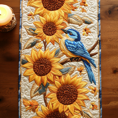 Sunbird Joy Quilted Table Runner NCU0VH4431