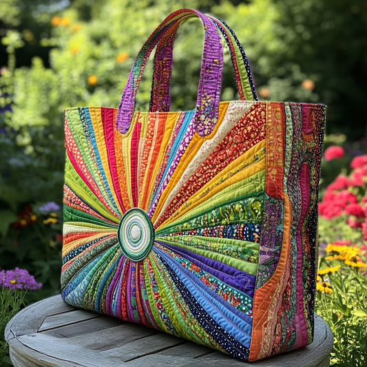 Sunburst Dreams Quilted Tote Bag NCU0VL2803