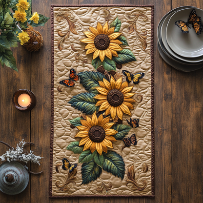 Sunburst Glow Quilted Table Runner NCU0DV5346