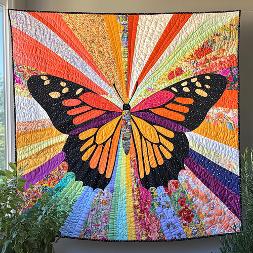 Sunburst Monarch Quilted Blanket NCU0VL1083