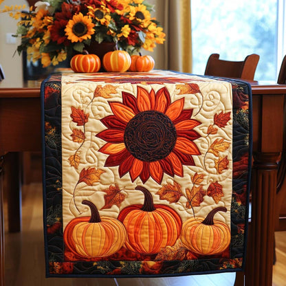 Sunburst Quilted Table Runner NCU0NT1460