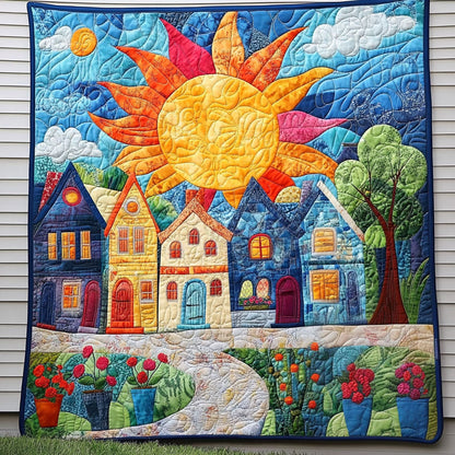 Sunburst Street Quilted Blanket NCU0NT7130