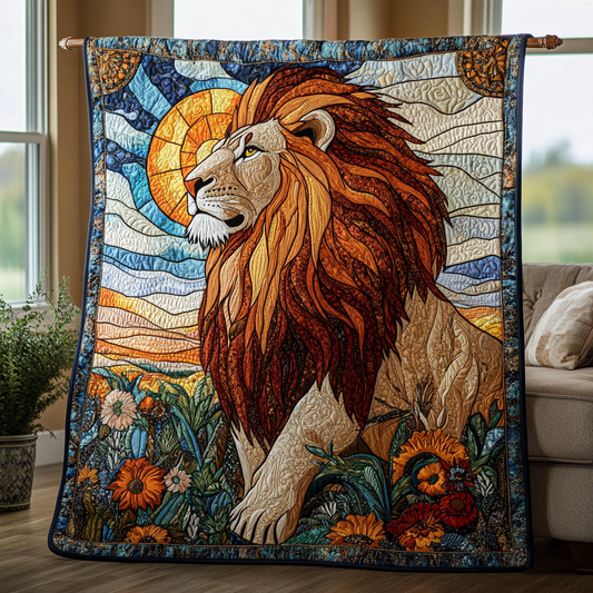 Sunfire Mane Quilted Blanket NCU0DV3717