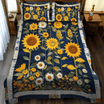 Red Bloom Radiance Quilted Blanket NCU0PT007
