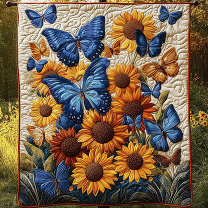 Sunflower Bliss Quilted Blanket NCU0NT4706