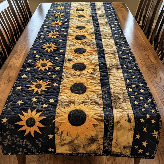 Sunflower Breeze Quilted Table Runner NCU0DK8594