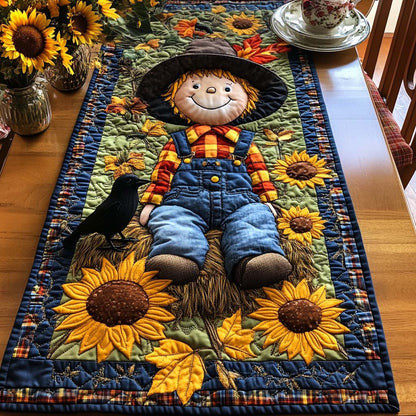 Sunflower Friend Quilted Table Runner NCU0NT9025