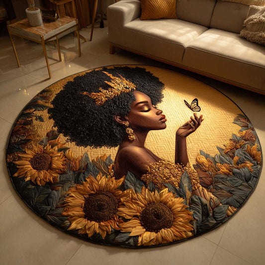 Sunflower Queen Round Carpet NCU0NT10717