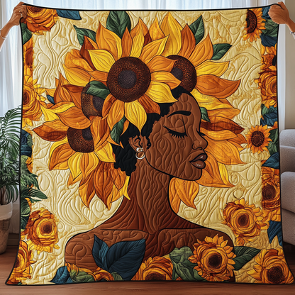 Sunflower Soul Quilted Blanket NCU0TL2429