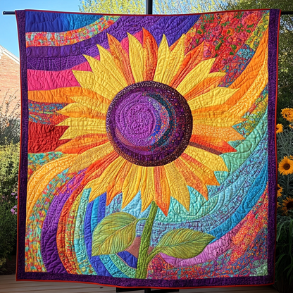 Sunlit Charm Quilted Blanket NCU0DK4273