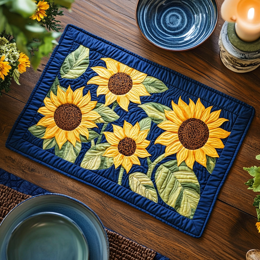 Sunlit Charm Quilted Place Mat NCU0VH157