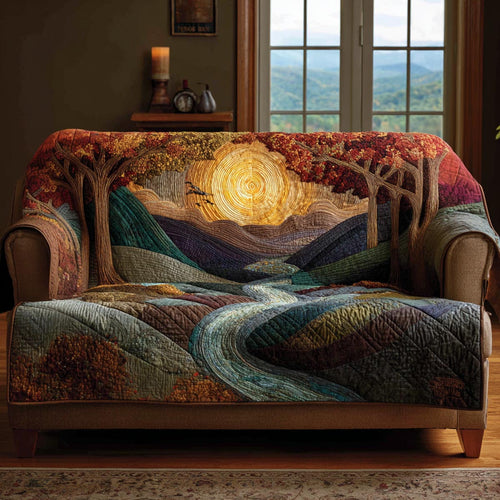 Sunlit Comfort Quilted Sofa Cover NCU0DV9204