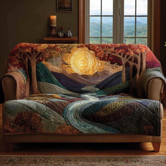 Sunlit Comfort Quilted Sofa Cover NCU0DV9204