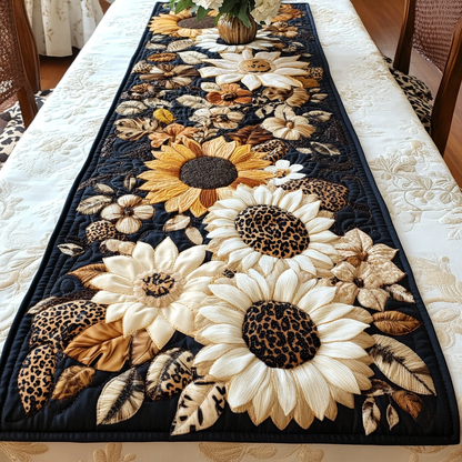 Sunlit Garden Quilted Table Runner NCU0VL1894