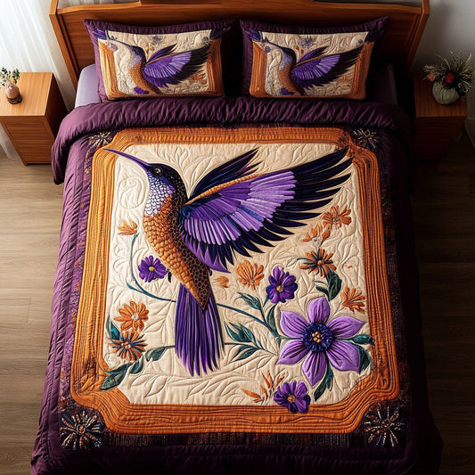 Sunlit Gem 3-Piece Quilted Bedding Set NCU0NT2511