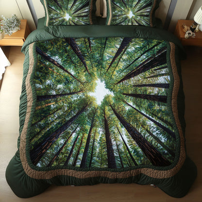 Sunlit Hills 3-Piece Quilted Bedding Set NCU0NT6449