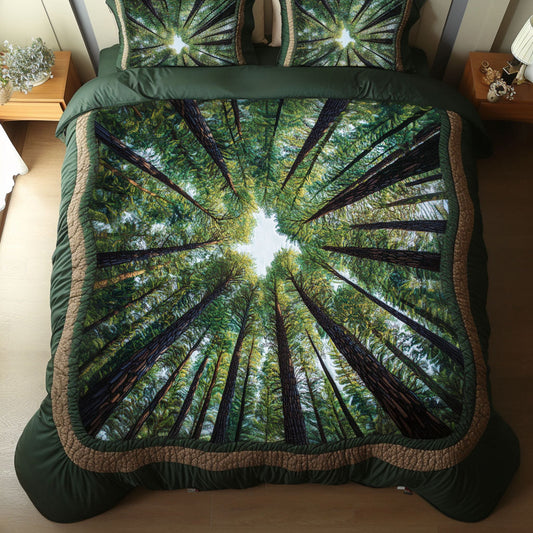 Sunlit Hills 3-Piece Quilted Bedding Set NCU0NT6449