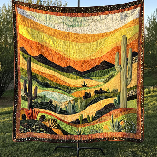 Sunlit Hills Quilted Blanket NCU0NT4183