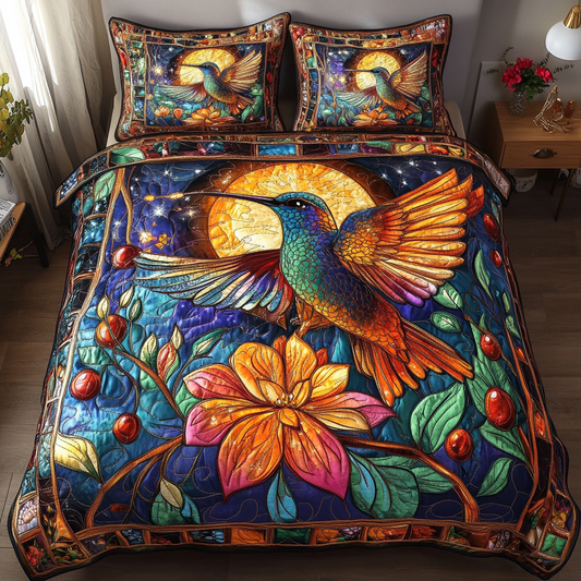 Sunlit Hover 3-Piece Quilted Bedding Set NCU0DK5350