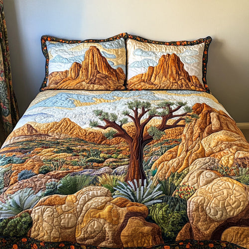 Sunlit Joshua 3-Piece Quilted Bedding Set NCU0PT6279