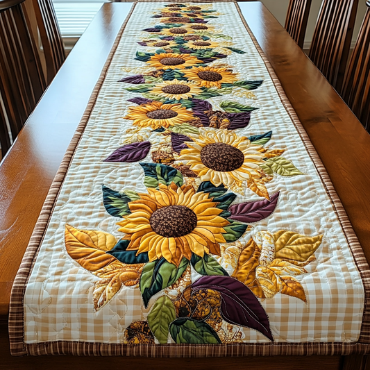 Sunlit Joy Quilted Table Runner NCU0DK5784