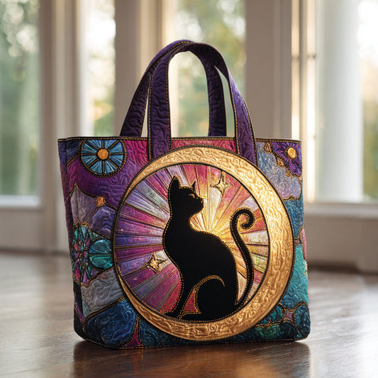 Sunlit Muse Quilted Tote Bag NCU0TV205