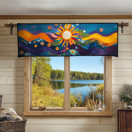 Sunlit Soul Quilted Valance NCU0PT6118