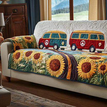 Sunlit Trip Quilted Sofa Cover NCU0NT10707