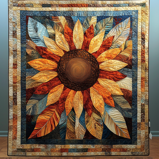 Sunlit Whispers Quilted Blanket NCU0DV3421