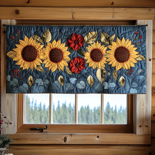 Sunlit Whispers Quilted Valance NCU0DK3899