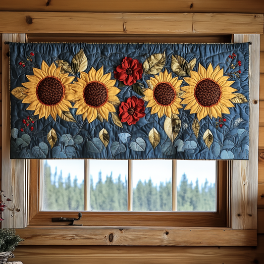 Sunlit Whispers Quilted Valance NCU0DK3899