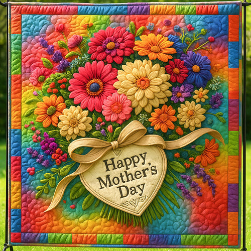 Sunny Blooms Quilted Blanket NCU0NT5341