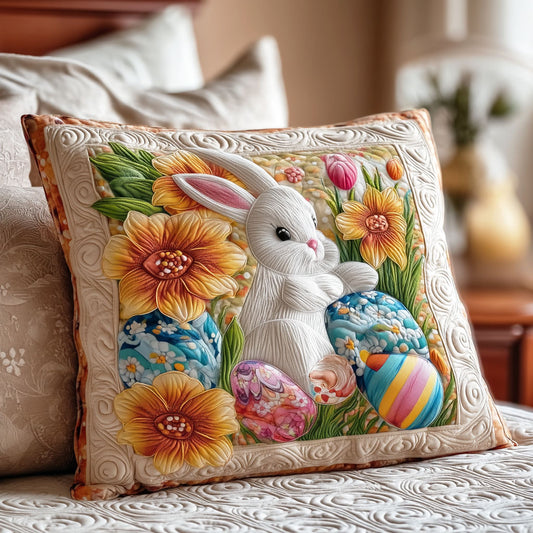 Sunny Bunny Fields Quilted Pillow Case NCU0TD2281