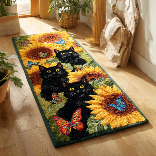 Sunny Cat Patch Runner Carpet NCU0HH954