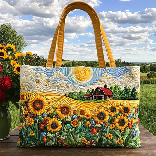 Sunny Cottage Quilted Tote Bag NCU0VL2719