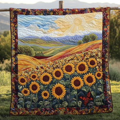 Sunny Days Quilted Blanket NCU0DK6885