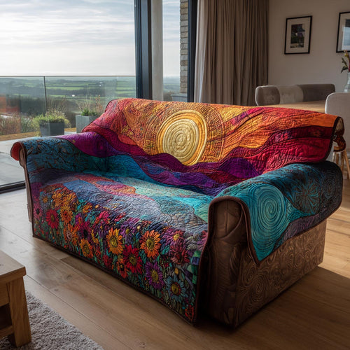 Sunny Days Quilted Sofa Cover NCU0DV9201