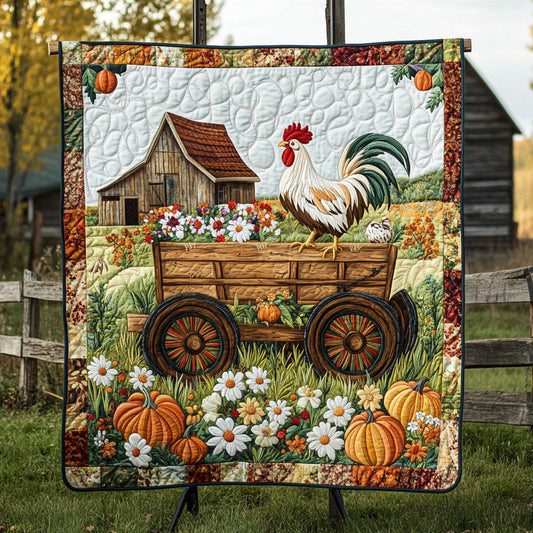 Sunny Farm Days Quilted Blanket NCU0PT5745