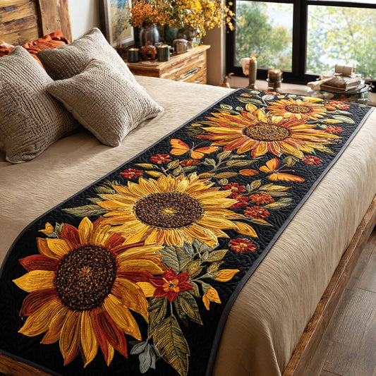 Sunny Fields Quilted Bed Runner NCU0DV9470
