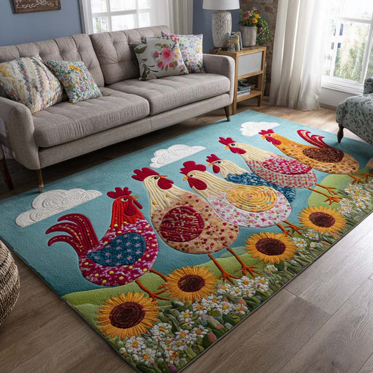 Sunny Hens Area Rug NCU0NT10217