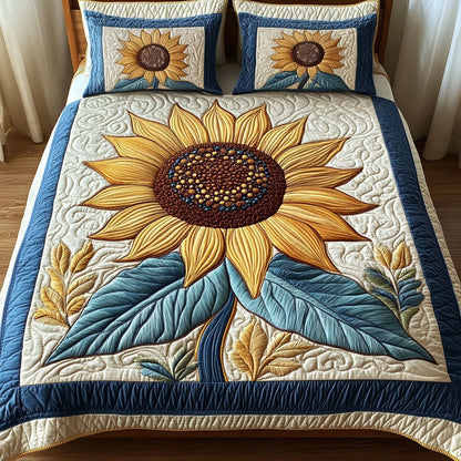 Sunny Horizons 3-Piece Quilted Bedding Set NCU0NT2809
