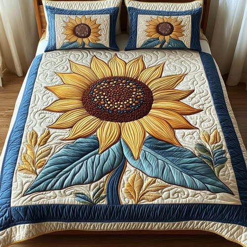 Sunny Horizons 3-Piece Quilted Bedding Set NCU0NT2809