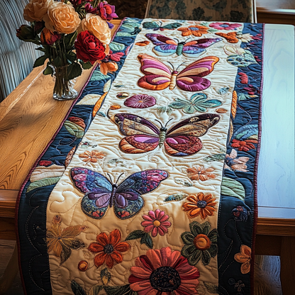 Sunny Meadow Quilted Table Runner NCU0VL1117