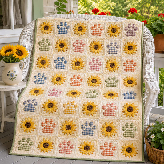 Sunny Paws Quilted Blanket NCU0TD3075