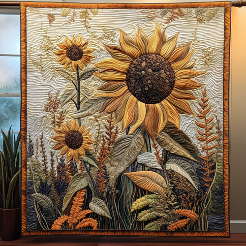 Sunny Serenity Quilted Blanket NCU0DV3424