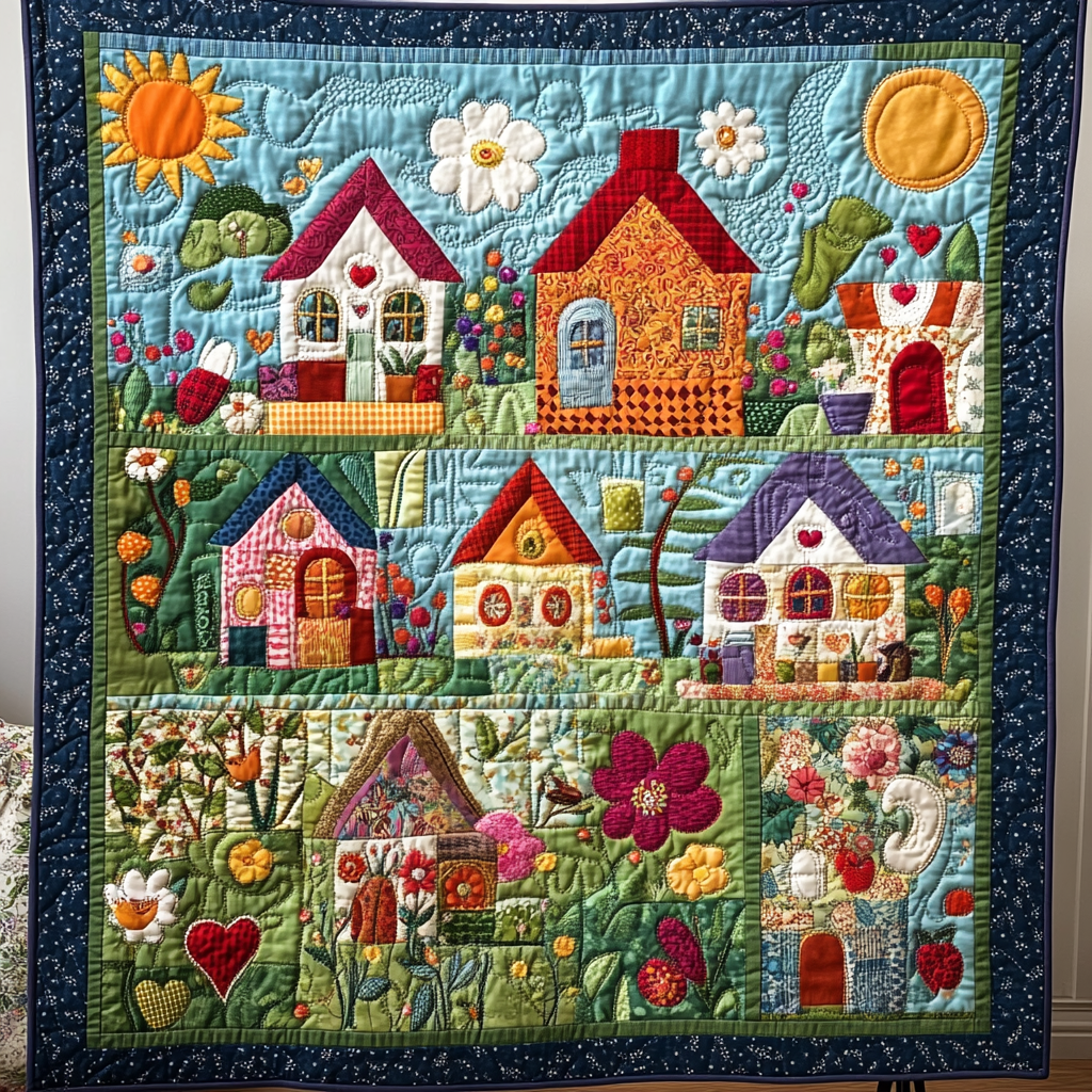 Sunny Street Quilted Blanket NCU0VH3709