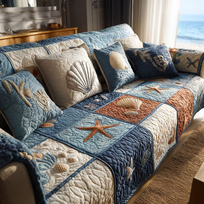 Sunny Tide Quilted Sofa Cover NCU0PT10930