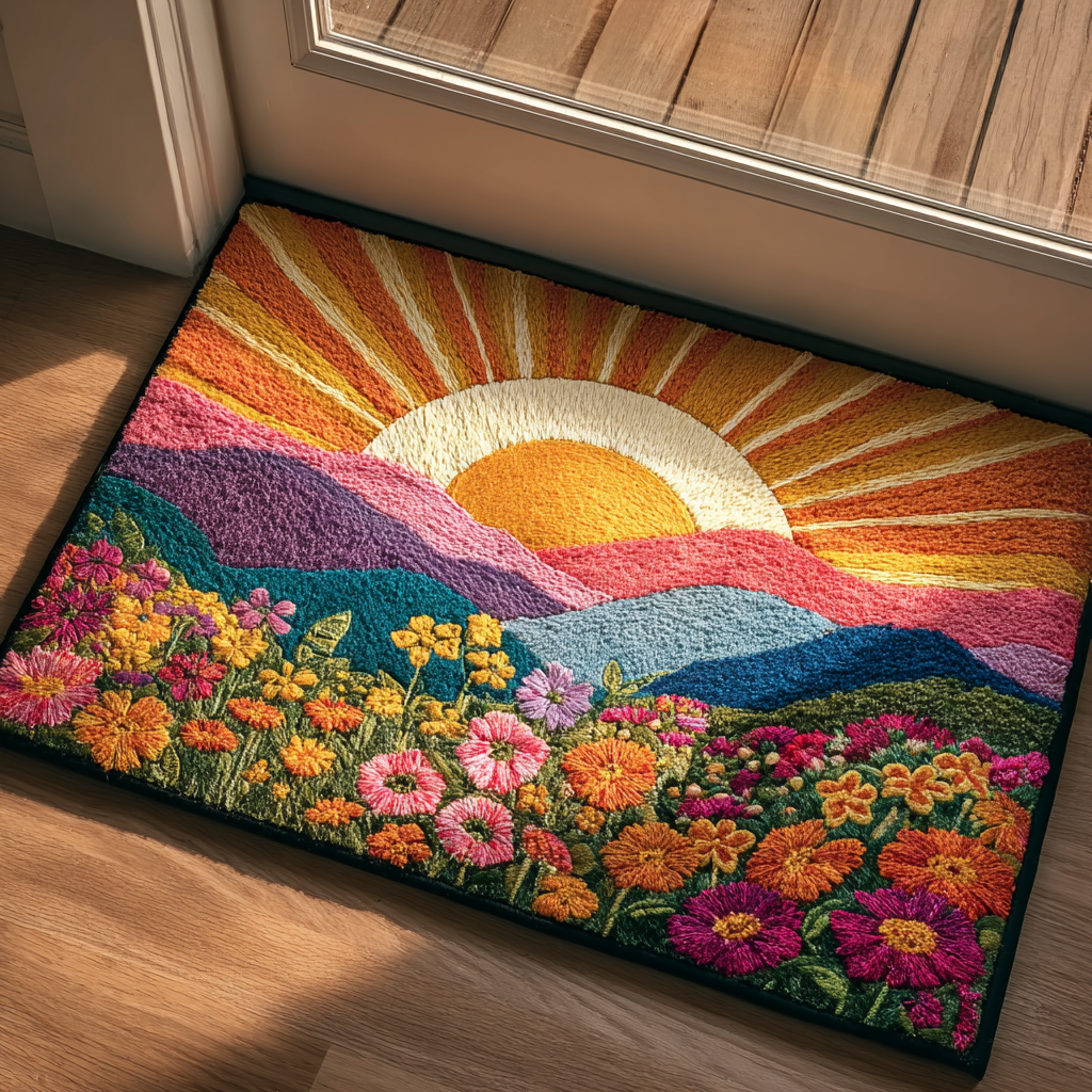 Sunrise Bloom Doormat NCU0DK10170