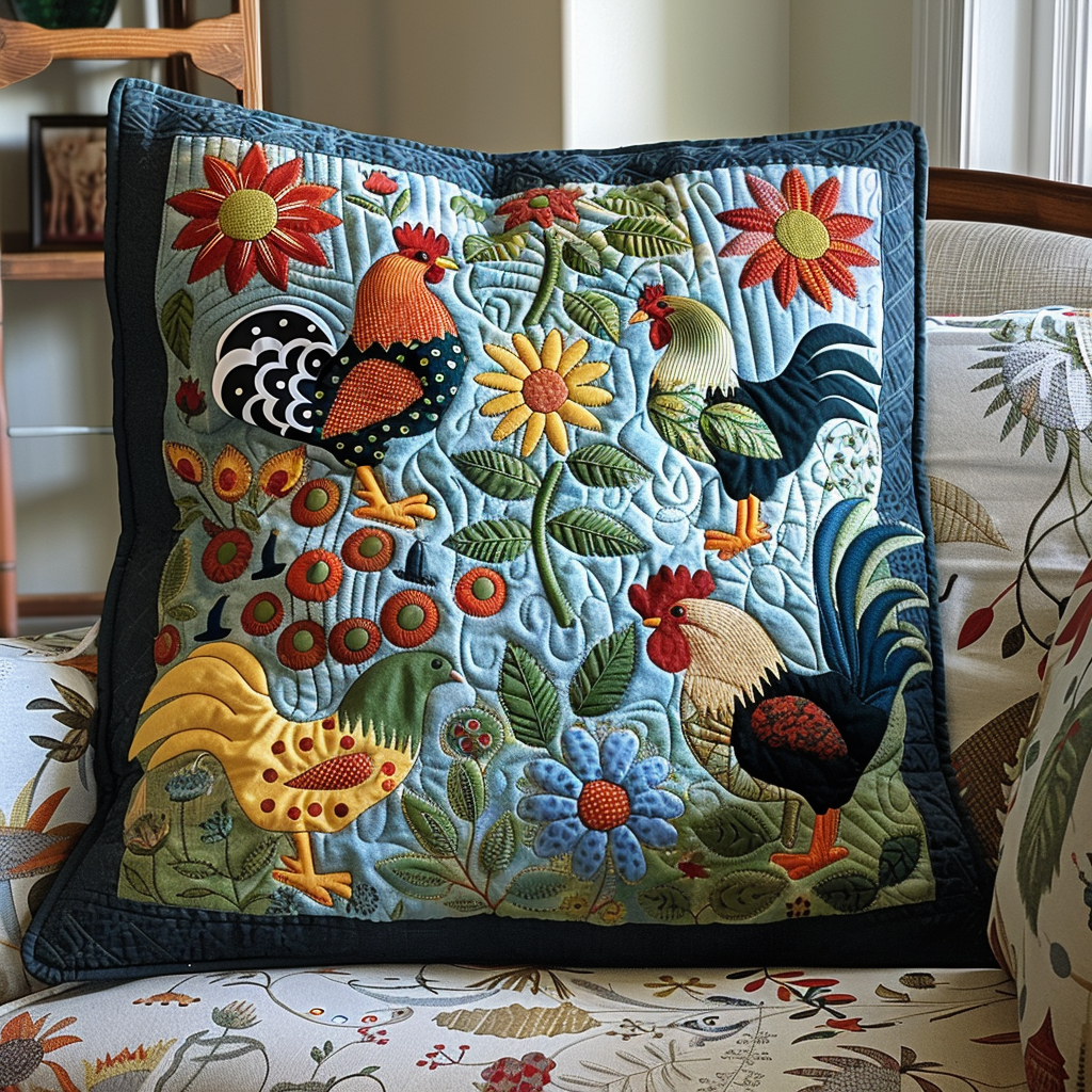 Sunrise Serenity Quilted Pillow Case NCU0TL582