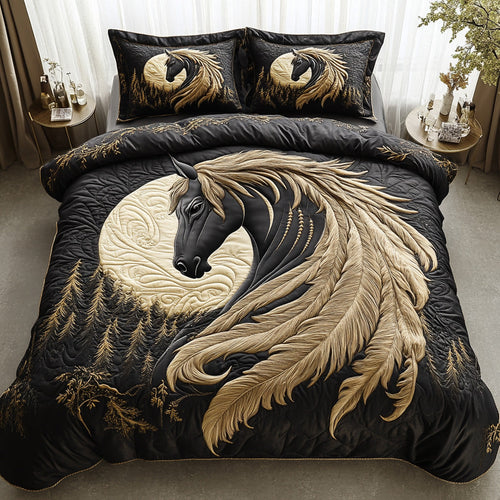 Sunset Canter 3-Piece Quilted Bedding Set NCU0DV7338